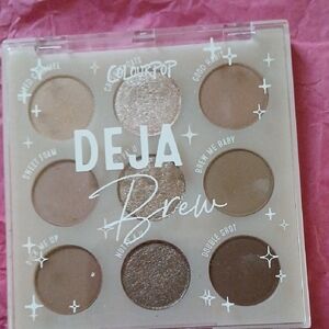 ColourPop Deja Brew Eyeshadow Palette - Warm Neutrals